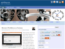 Tablet Screenshot of optoblog.com